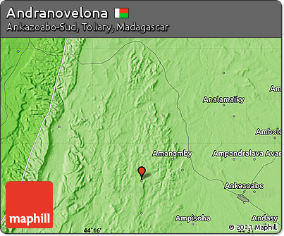 Political Map of Andranovelona