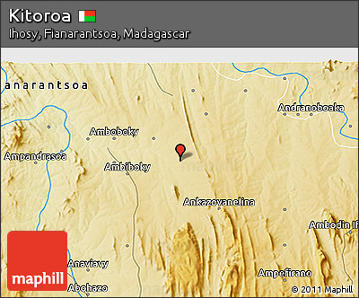 Physical 3D Map of Kitoroa