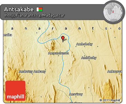 Physical Map of Antsakabe