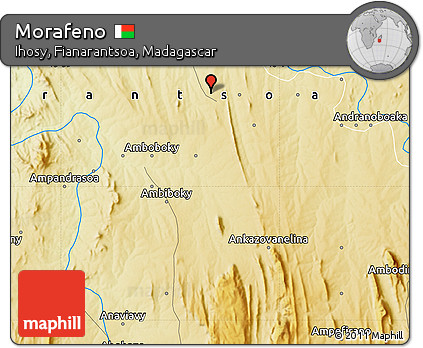 Physical Map of Morafeno