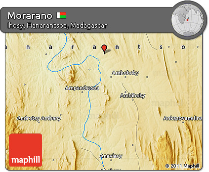 Physical Map of Morarano