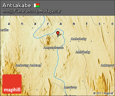 Physical Map of Antsakabe