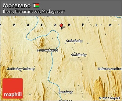 Physical Map of Morarano