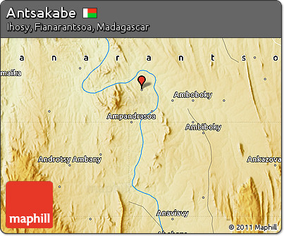 Physical Map of Antsakabe