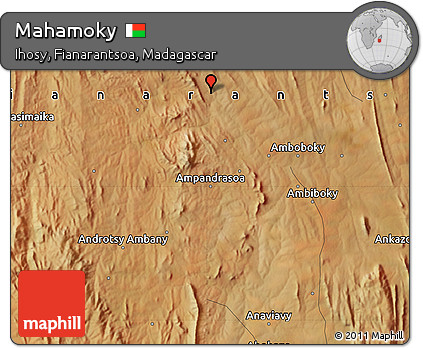 Satellite Map of Mahamoky