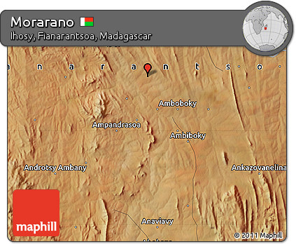 Satellite Map of Morarano
