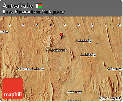 Satellite Map of Antsakabe