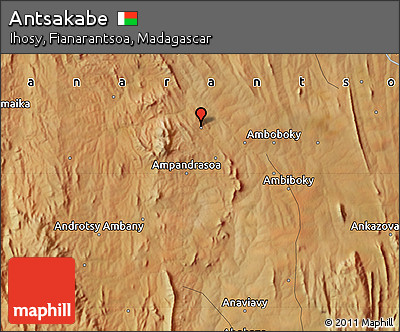 Satellite Map of Antsakabe