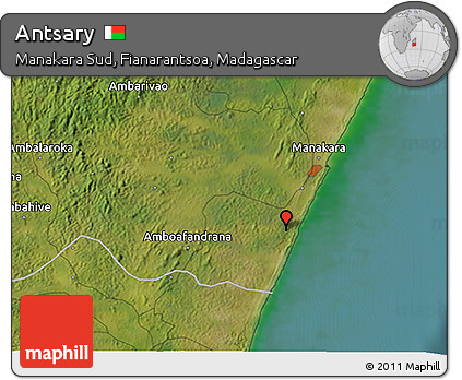Satellite 3D Map of Antsary
