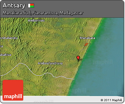 Satellite 3D Map of Antsary