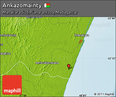 Physical Map of Ankazomainty