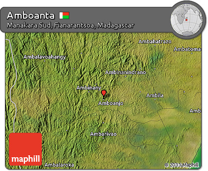 Satellite Map of Amboanta