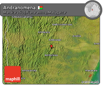 Satellite Map of Andranomena