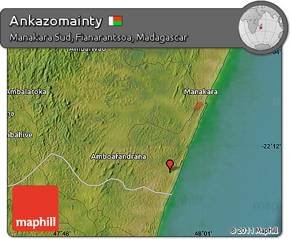 Satellite Map of Ankazomainty