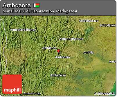 Satellite Map of Amboanta