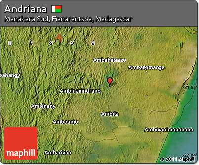 Satellite Map of Andriana
