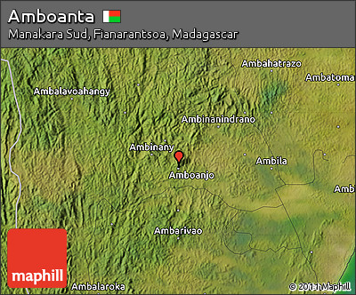 Satellite Map of Amboanta