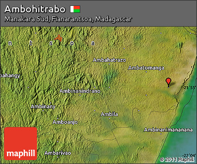 Satellite Map of Ambohitrabo