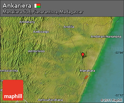 Satellite Map of Ankariera