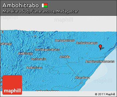 Political Panoramic Map of Ambohitrabo