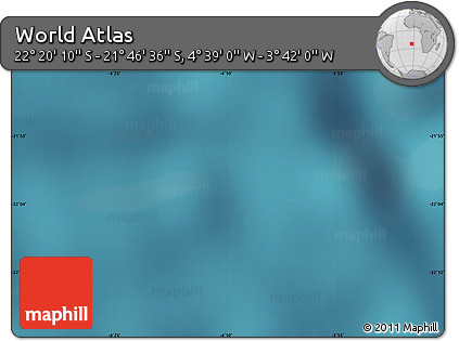 Satellite Map of the Area around 22° 3' 23" S, 4° 10' 30" W