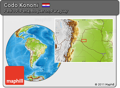 Physical Location Map of Codo Kononi