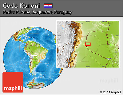 Physical Location Map of Codo Kononi