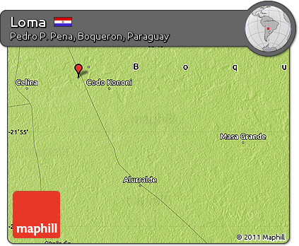 Physical Map of Loma
