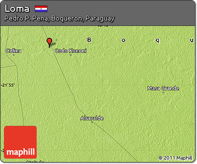 Physical Map of Loma