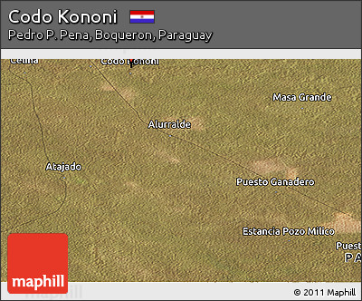 Satellite Panoramic Map of Codo Kononi