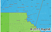 Political Map of the area around 22° 3' 23" S, 62° 49' 30" W