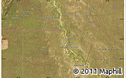 Satellite Map of the area around 22° 3' 23" S, 62° 49' 30" W