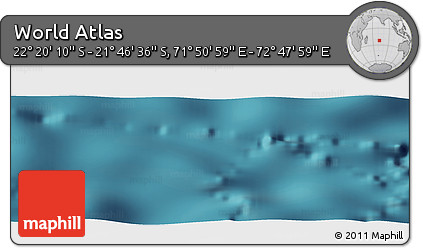 Satellite Panoramic Map of the Area around 22° 3' 23" S, 72° 19' 29" E