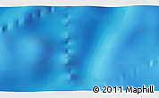 Physical 3D Map of the area around 22° 3' 23" S, 76° 34' 29" E