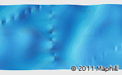 Shaded Relief 3D Map of the area around 22° 3' 23" S, 76° 34' 29" E