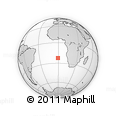 Outline Map of the Area around 22° 33' 23" S, 0° 46' 30" W, rectangular outline