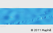 Shaded Relief Panoramic Map of the area around 22° 33' 23" S, 106° 10' 30" W