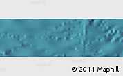 Satellite Panoramic Map of the area around 22° 33' 23" S, 114° 40' 30" W