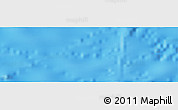 Shaded Relief Panoramic Map of the area around 22° 33' 23" S, 114° 40' 30" W