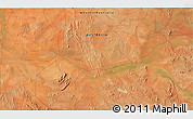 Satellite 3D Map of the area around 22° 33' 23" S, 115° 40' 30" E