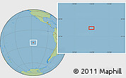 Savanna Style Location Map of the area around 22° 33' 23" S, 116° 22' 30" W