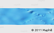 Physical Panoramic Map of the area around 22° 33' 23" S, 117° 13' 29" W