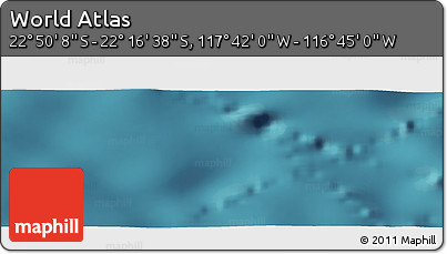 Satellite Panoramic Map of the Area around 22° 33' 23" S, 117° 13' 29" W