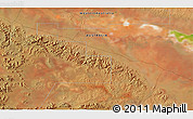 Satellite 3D Map of the area around 22° 33' 23" S, 119° 4' 29" E
