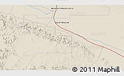 Shaded Relief 3D Map of the area around 22° 33' 23" S, 119° 4' 29" E