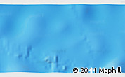 Shaded Relief 3D Map of the area around 22° 33' 23" S, 132° 31' 30" W