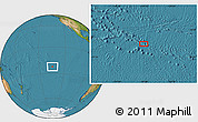Satellite Location Map of the area around 22° 33' 23" S, 134° 13' 29" W