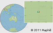 Savanna Style Location Map of the area around 22° 33' 23" S, 137° 46' 30" E