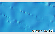 Physical 3D Map of the area around 22° 33' 23" S, 140° 10' 30" W