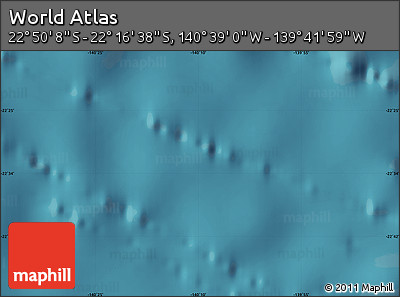 Satellite Map of the Area around 22° 33' 23" S, 140° 10' 30" W